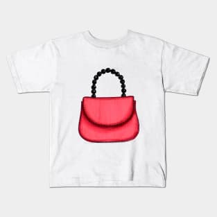 Red Women's Bag Kids T-Shirt